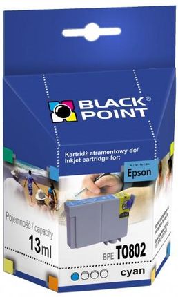BLACK POINT EPSON T0802 CYAN
