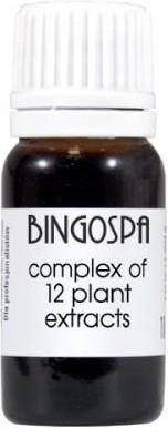 BINGOSPA Kompleks 12 Ekstraktów Roślinnych Complex Of 12 Plant Extracts 10 Ml