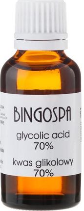 BINGOSPA Kwas Glikolowy 70% Glicolic Acid 30Ml