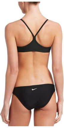 Nike solid racerback bikini best sale top & bottom set