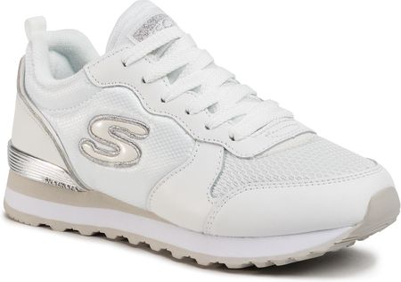 Sneakersy SKECHERS - Goldn Gurl 111/WSL White/Silver