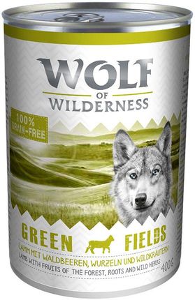 Wolf Of Wilderness Senior Green Fields Jagnięcina I Kurczak 12X400G