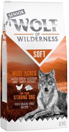 Wolf Of Wilderness Senior Soft Wide Acres Kurczak 2X12Kg 