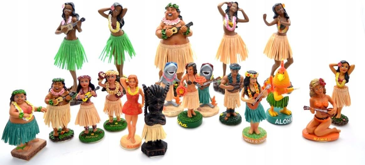Hula Doll,Lalka Maskotka Do Auta Tańcząca,Nr 851 - zdjęcie 1 Hula Doll,Lalka Maskotka Do Auta Tańcząca,Nr 851