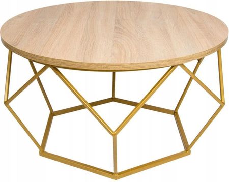 Stół stolik kawowy 70 cm nowoczesny Diamond loft