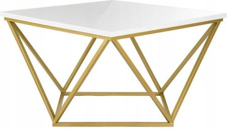 Stolik kawowy stół 60 cm nowoczesny loft złoty