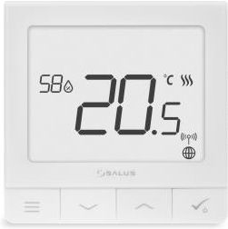 Salus Controls Regulator Temperatury Z Czujnikiem Wilgotności 230V Sq610