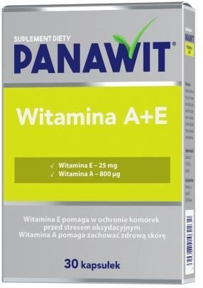 PANAWIT Witamina A+E - 30 kaps.