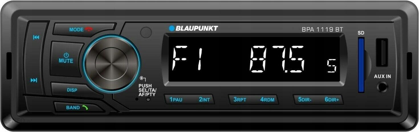 Radioodtwarzacz samochodowy BLAUPUNKT BPA 1119 BT - Opinie i ceny na