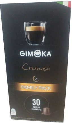 GIMOKA Kapsułki do Nespresso CREMOSO 30kaps.