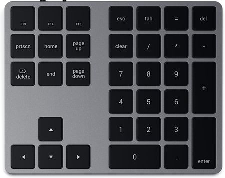 Klawiatura numeryczna Satechi Aluminium Extended Keypad space gray (ST-XLABKM)