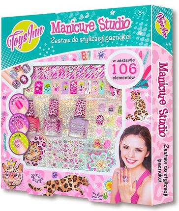 Toys Inn Manicure Studio Zestaw 3 Lakiery Pantery