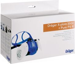 Ranking Zestaw przeciwpyłowy DRÄGER X-plore 3500 P3 R Maski ochronne