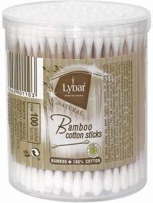 MATTES LYBAR BAMBUSOWE PATYCZKI KOSMETYCZNE X 100 SZT - zdjęcie 1 MATTES LYBAR BAMBUSOWE PATYCZKI KOSMETYCZNE X 100 SZT