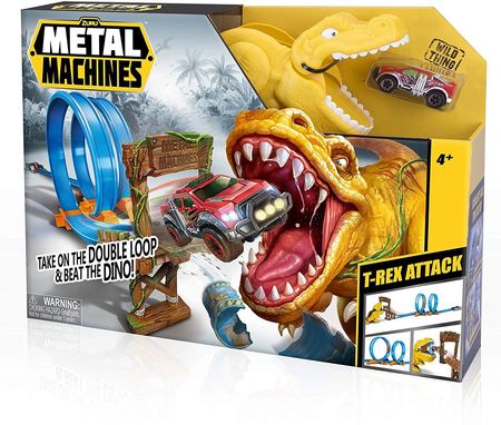 Zuru Metal Macgnes T-Rex Attack Tor Wyścigowy + Auto 018368 - Ceny
