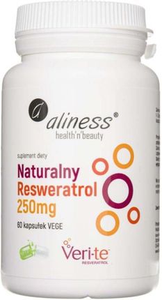 Aliness Naturalny Resveratrol 250 mg 60 kaps
