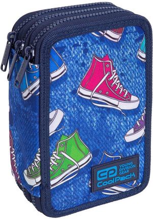 Coolpack Piórnik szkolny potrójny z wyposażeniem Jumper 3 Twist 58959CP C67232