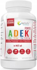 Adek Forte A D3 E K2-MK-7 w oleju Mct 60 kaps.