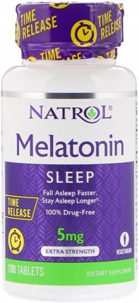 Natrol Melatonina 5 mg, 100 tabl