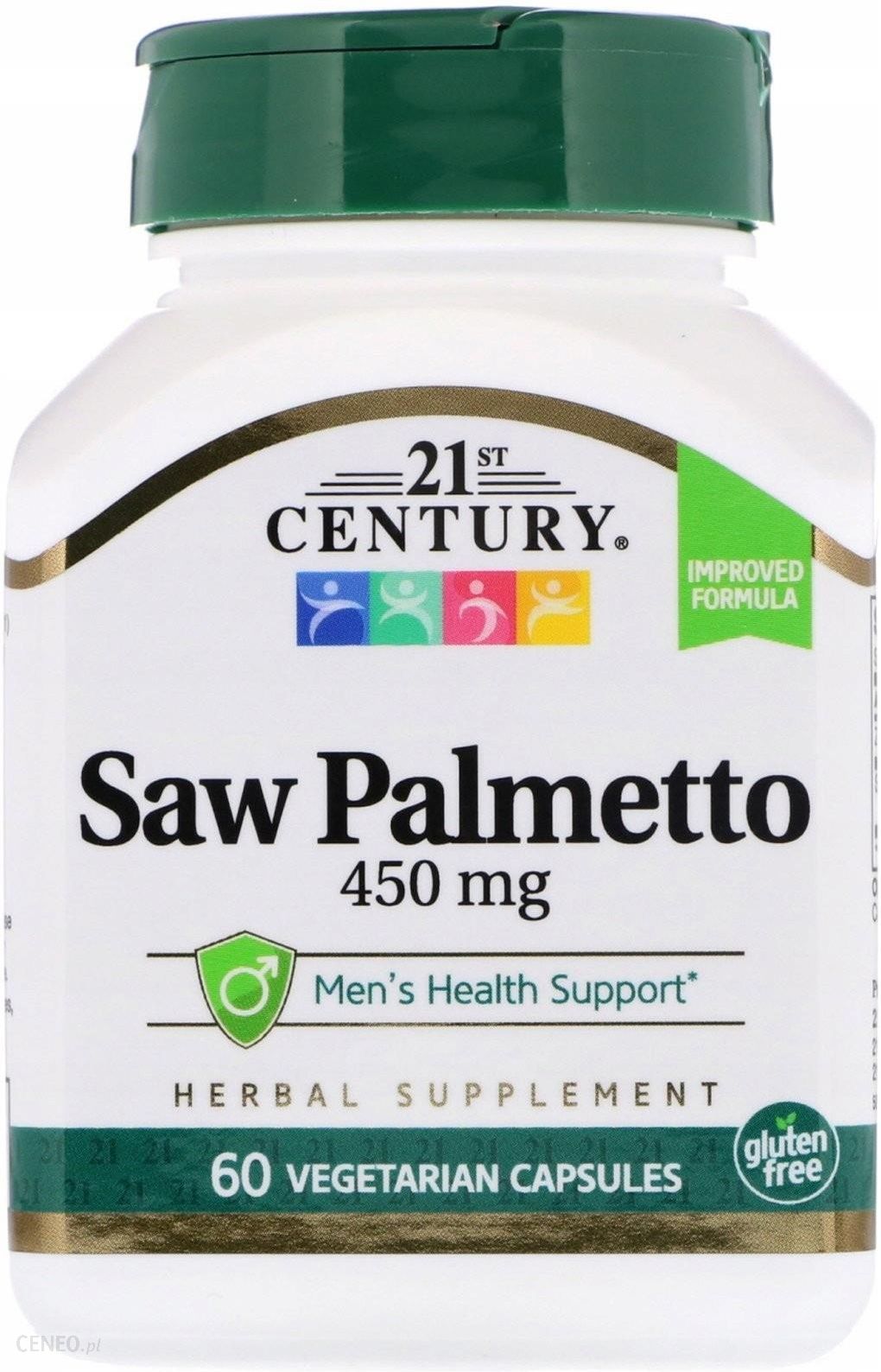 21st Century Saw Palmetto 450 mg, 60 kaps - Opinie i ceny ...