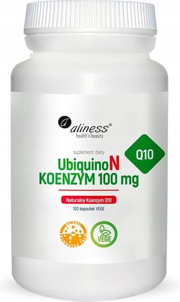 UbiquinoN Aliness Koenzym Q10 100 mg Naturalny 100