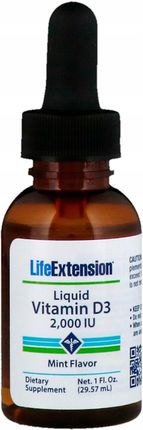 Life Extension, Liquid Vitamin D3 2000 Iu 29.57 ml