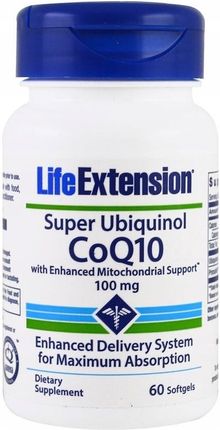 Life Extension, Super Ubiquinol CoQ10,50mg 30 kaps