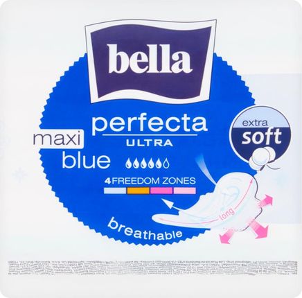Bella Perfecta Ultra Maxi Blue Podpaski Higieniczne 8Szt.