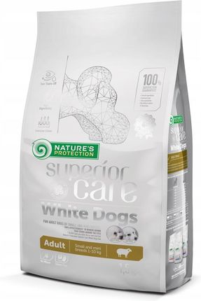 Nature'S Protection White Dogs Adult Small 1,5Kg