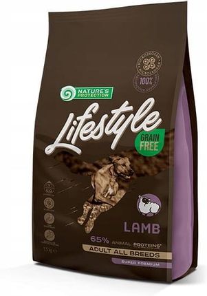 Nature'S Protection Lifestylegf Adult Lamb 1,5Kg
