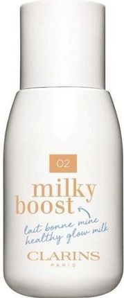 Clarins Milky Boost Skin Perfecting Milk Healthy Glow & Hydration Podkład 002 Milky Nude 50 ml
