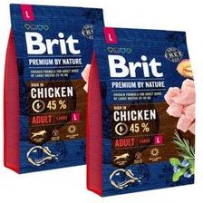 Brit Premium By Nature Large Adult 2X3Kg