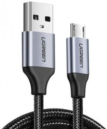 Kabel micro USB UGREEN QC 3.0 2.4A 1.5m (czarny)