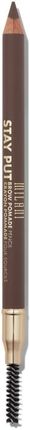 Milani Dark Brown Stay Put Brow Pomade Pencil żel do brwi 0.95g