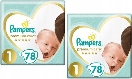 Pampers Premium Care 1 156Szt.