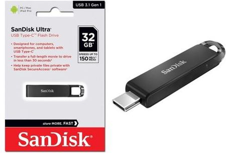 SanDisk Cruzer Ultra type-C 32GB (SDCZ460032GG46)