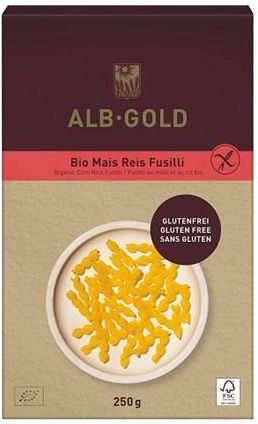 Alb-Gold makaron kukurydziano-ryżowy świderki BIO 250g