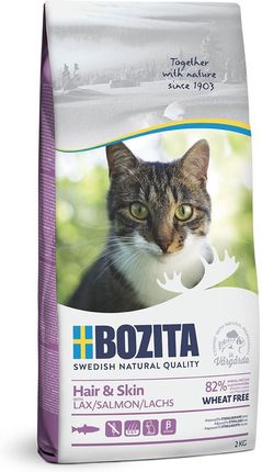 BOZITA Hair & Skin Wheat free Łosoś 2kg