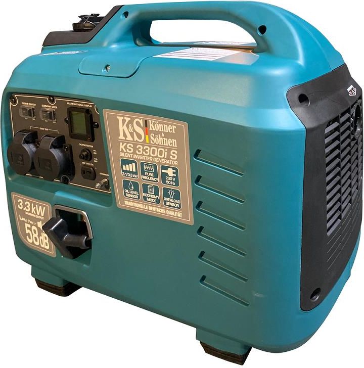 Könner & Söhnen KS 5500iEG S Hybrid Flüssiggas/Benzin-Stromerzeuger ab