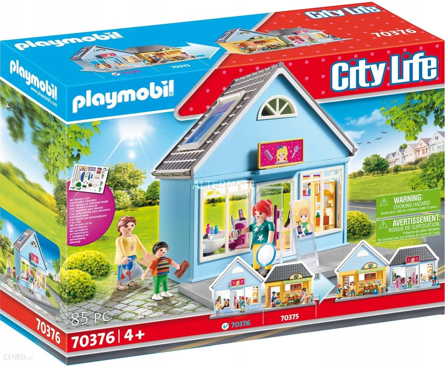 Playmobil City Life Moj Salon Fryzjerski 70376 Ceny I Opinie Ceneo Pl