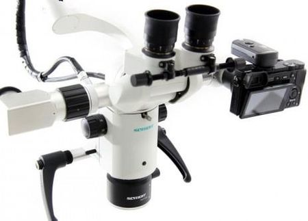 Semorr Mikroskop 3000E Z Oświetleniem Led I Płynną Regulacją Powiększenia