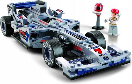 Sluban Formula I F1 Racing Car Silver