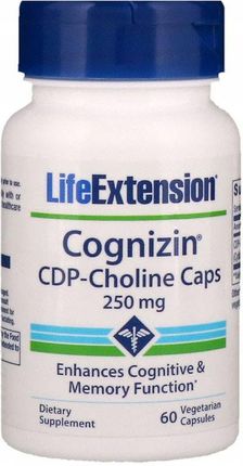 Life Extension Cognizin Cdp-choline 250MG 60VCAPS