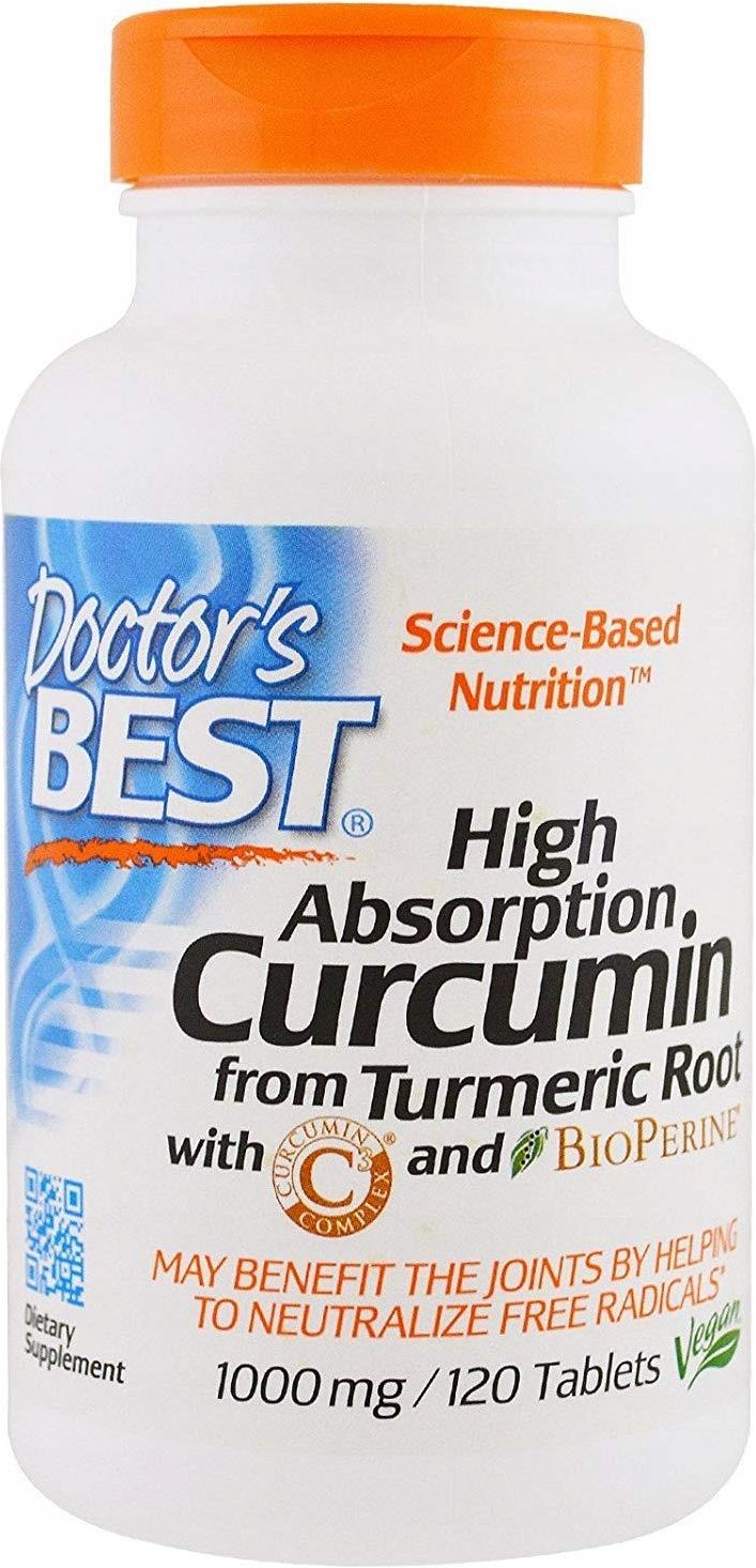 Doctor S Best High Absorption Curcumin 1000mg 120t Opinie I Ceny Na