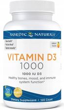 Zdjęcie Witamina D3 1000 Iu (120 kaps.) Nordic Naturals +g - Katowice