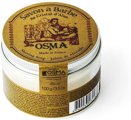 Mydło do golenia Osma Traditional Shaving Soap Based With Alum 100g