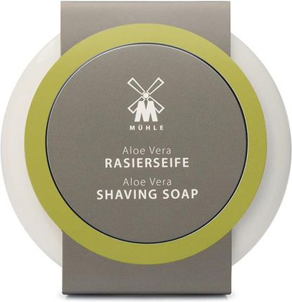Mydło do golenia Muhle Aloe Vera Shaving Soap And Porcelain Shaving Bowl 65g