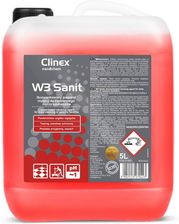 Zdjęcie Grupa Amtra Clinex W3 Sanit Preparat Do Codziennego Mycia Sanitariatów - 5 L - Tarnowskie Góry