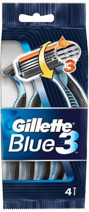 Zestaw Jednorazowych Maszynek Do Golenia Gillette Blue 3 4 szt.