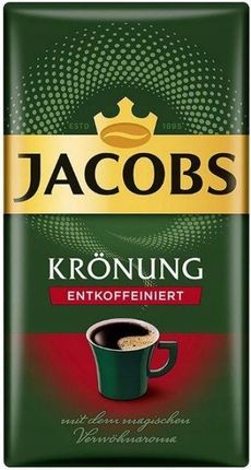 Jacobs Kronung kawa bezkofeinowa mielona 500g